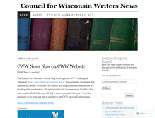 Tablet Screenshot of cwwnews.wordpress.com
