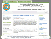 Tablet Screenshot of didiopetresort.wordpress.com