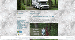 Desktop Screenshot of geocacheandcamping.wordpress.com