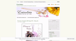 Desktop Screenshot of eaindria.wordpress.com