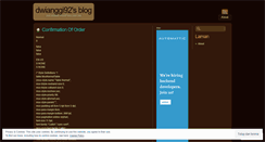 Desktop Screenshot of dwianggi92.wordpress.com