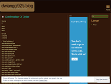 Tablet Screenshot of dwianggi92.wordpress.com