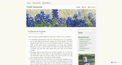 Desktop Screenshot of cafegilliam.wordpress.com