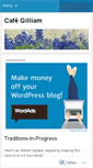 Mobile Screenshot of cafegilliam.wordpress.com