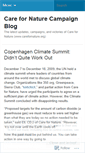 Mobile Screenshot of carefornature.wordpress.com