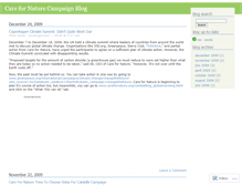 Tablet Screenshot of carefornature.wordpress.com