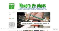 Desktop Screenshot of neveradeideas.wordpress.com