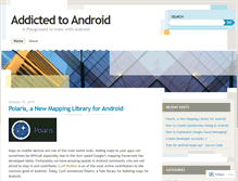 Tablet Screenshot of androidv5.wordpress.com