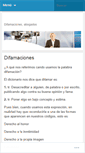 Mobile Screenshot of difamacion.wordpress.com