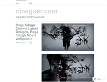 Tablet Screenshot of cinegoerdotnet.wordpress.com