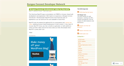 Desktop Screenshot of bungeeconnect.wordpress.com