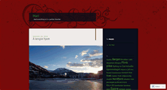 Desktop Screenshot of marigjengedal.wordpress.com