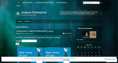 Desktop Screenshot of lenguascruno.wordpress.com