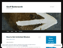 Tablet Screenshot of geoffbutterworth.wordpress.com