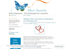 Tablet Screenshot of mariasimonetta.wordpress.com