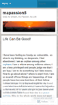Mobile Screenshot of mapassion5.wordpress.com