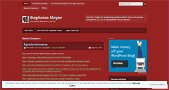 Desktop Screenshot of librosstepheniemeyer.wordpress.com