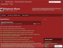 Tablet Screenshot of librosstepheniemeyer.wordpress.com