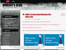 Tablet Screenshot of nivas07.wordpress.com