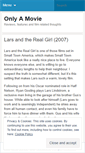 Mobile Screenshot of onlyamovie.wordpress.com
