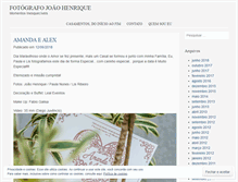 Tablet Screenshot of jhfotos.wordpress.com