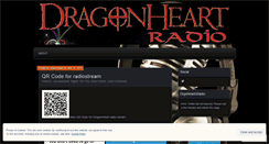 Desktop Screenshot of dragonheartsradio.wordpress.com