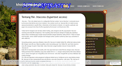 Desktop Screenshot of khoirulkhasanah.wordpress.com