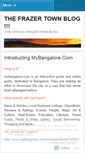 Mobile Screenshot of frazertown.wordpress.com