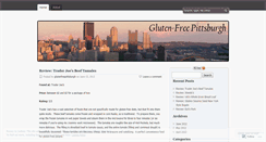 Desktop Screenshot of glutenfreepittsburgh.wordpress.com