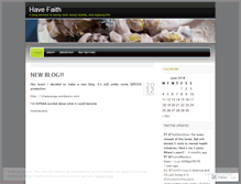 Tablet Screenshot of havefaith4ever.wordpress.com