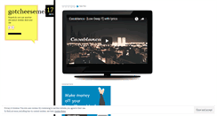 Desktop Screenshot of gotcheesemeh.wordpress.com