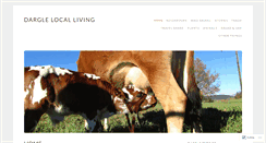 Desktop Screenshot of darglelocalliving.wordpress.com