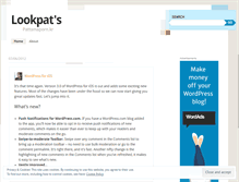Tablet Screenshot of lookpat.wordpress.com