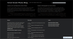 Desktop Screenshot of 42ndstreetphoto.wordpress.com