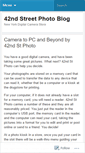 Mobile Screenshot of 42ndstreetphoto.wordpress.com