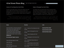 Tablet Screenshot of 42ndstreetphoto.wordpress.com