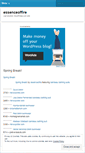 Mobile Screenshot of essenceoffire.wordpress.com