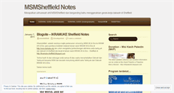 Desktop Screenshot of msmsheffield.wordpress.com