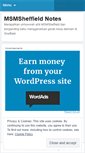 Mobile Screenshot of msmsheffield.wordpress.com