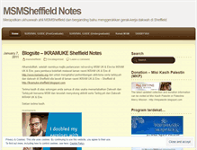 Tablet Screenshot of msmsheffield.wordpress.com