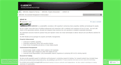Desktop Screenshot of gardenv.wordpress.com