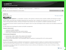 Tablet Screenshot of gardenv.wordpress.com