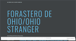 Desktop Screenshot of forasteroohioohiostranger.wordpress.com