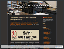 Tablet Screenshot of horseandbuggypress.wordpress.com
