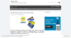 Desktop Screenshot of elencone.wordpress.com