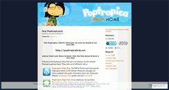 Desktop Screenshot of mypoptropicahelp.wordpress.com