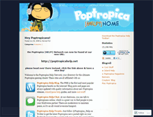 Tablet Screenshot of mypoptropicahelp.wordpress.com