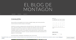 Desktop Screenshot of elblogdemontagon.wordpress.com