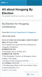 Mobile Screenshot of hougangbyelection.wordpress.com