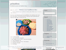 Tablet Screenshot of primalissa.wordpress.com